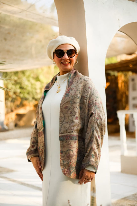 Multiway Cashmere Jacket.