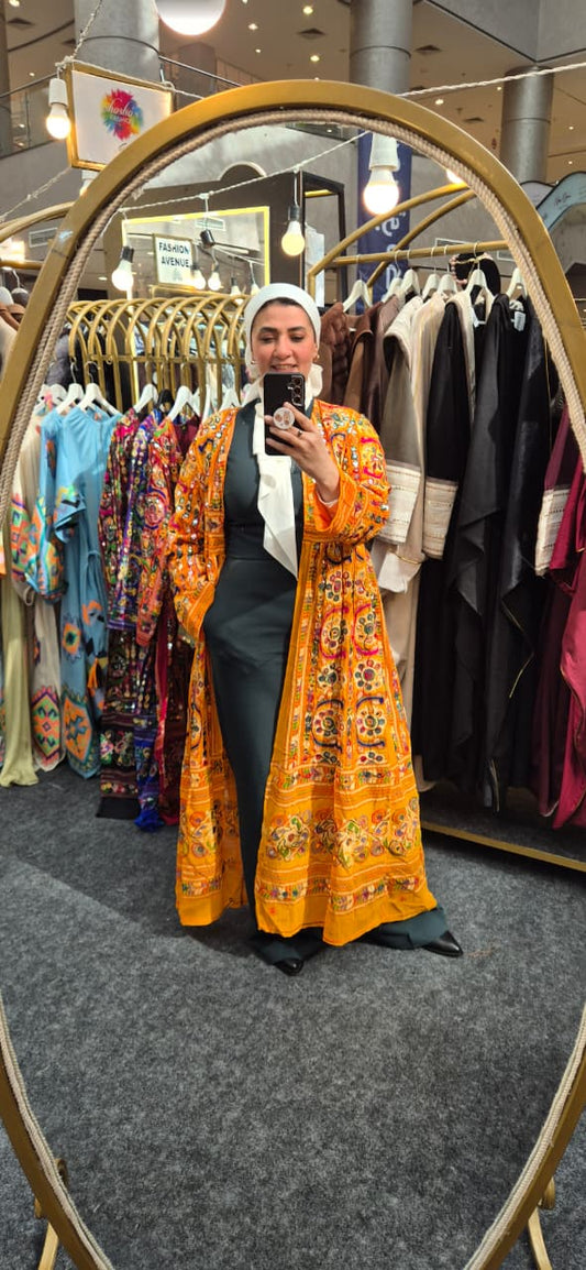 Ethnic Mirror Kimonos