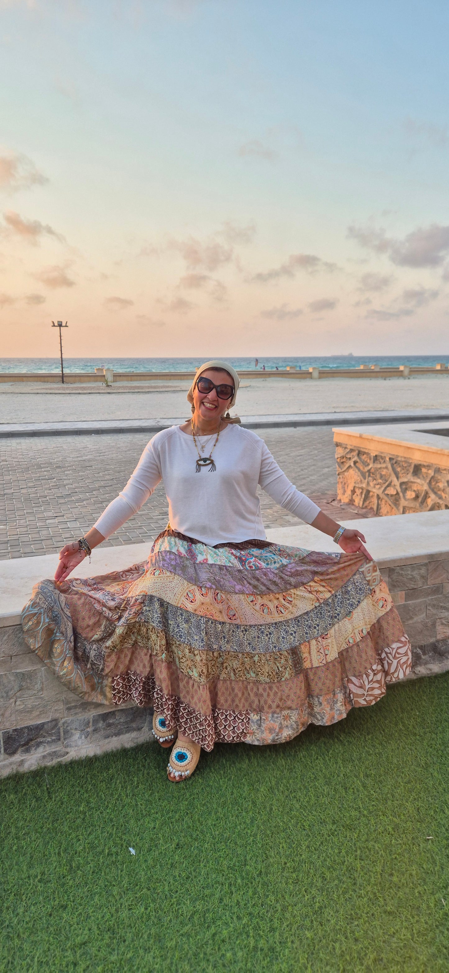 Pure Silk Skirt