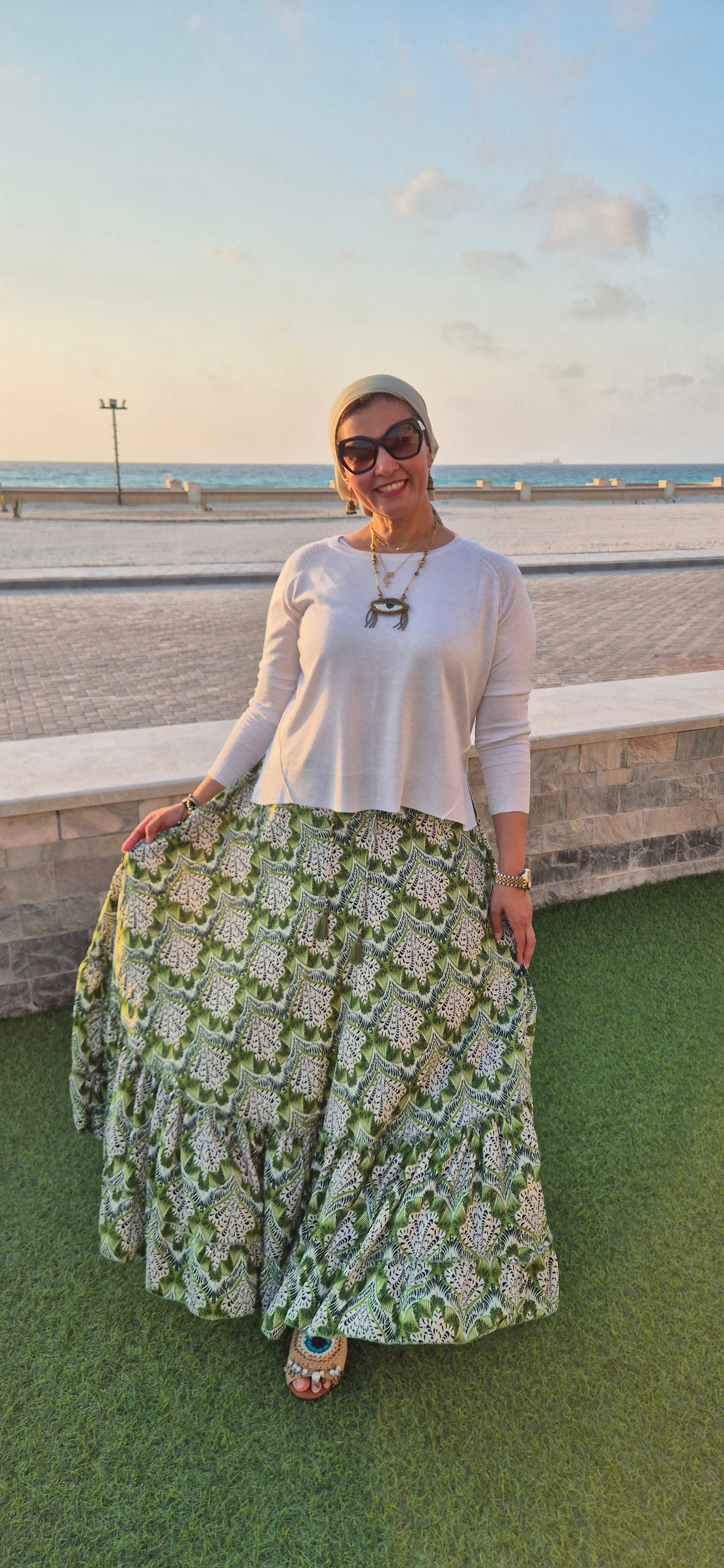 Pure Silk Skirt