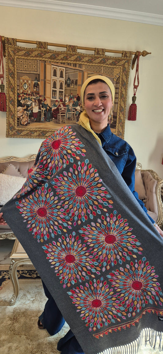 Sun-Flower Shawl Collection