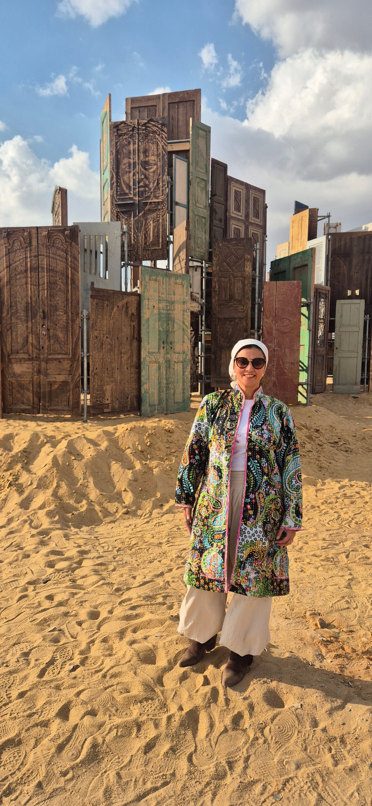 Kantha Patchwork Jacket.