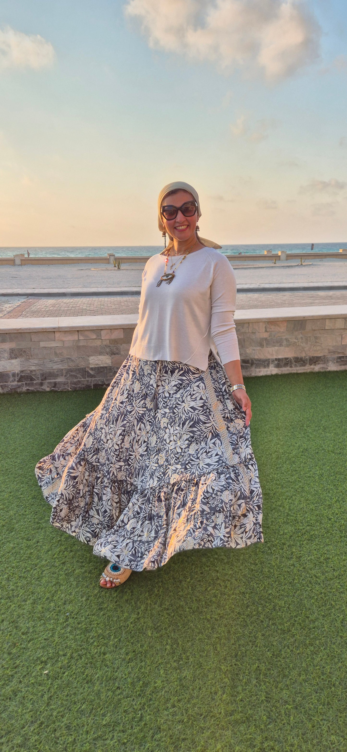 Pure Silk Skirt