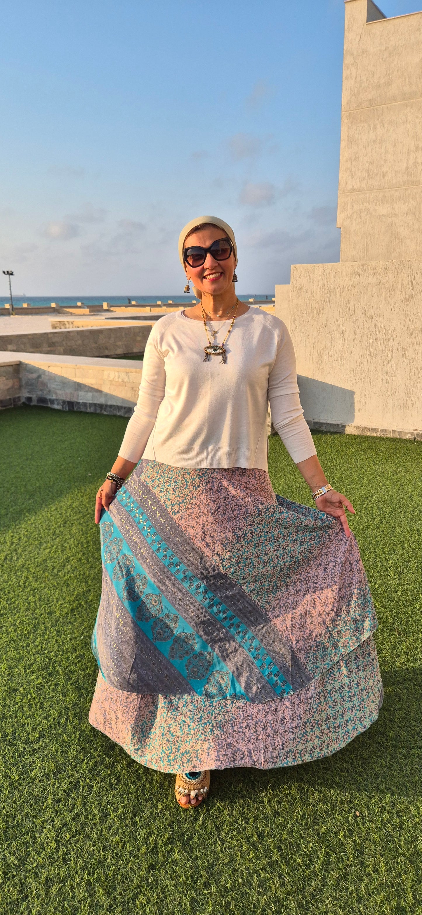 Pure Silk Skirt - Wrap Skirts
