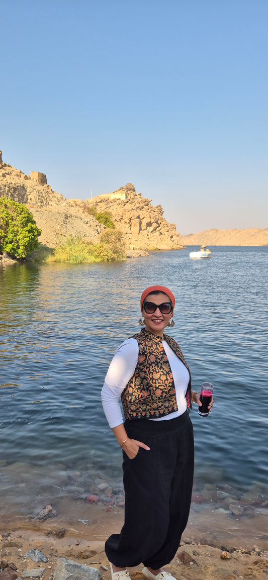 Double Face Cashmere / Silk Vest