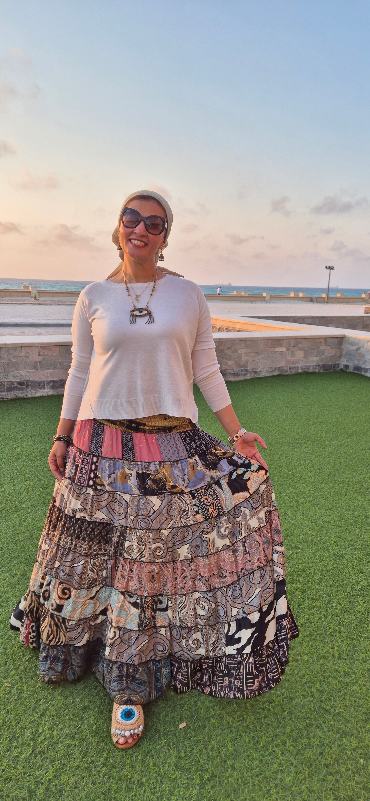 Pure Silk Skirt