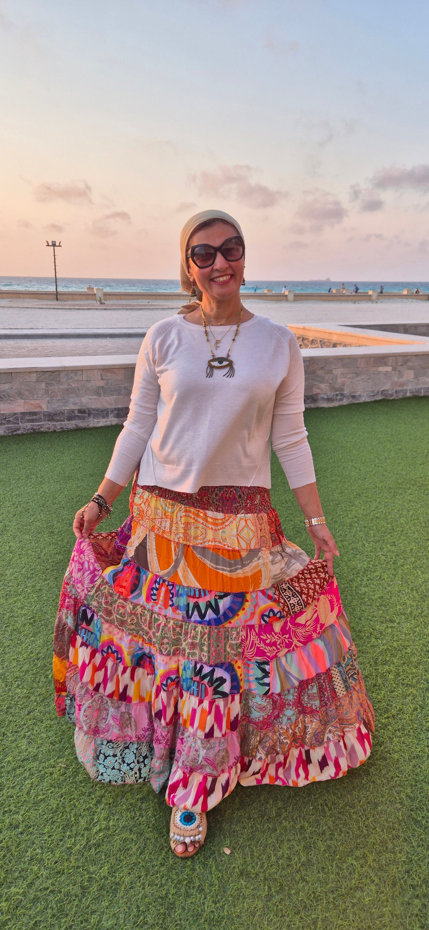 Pure Silk Skirt