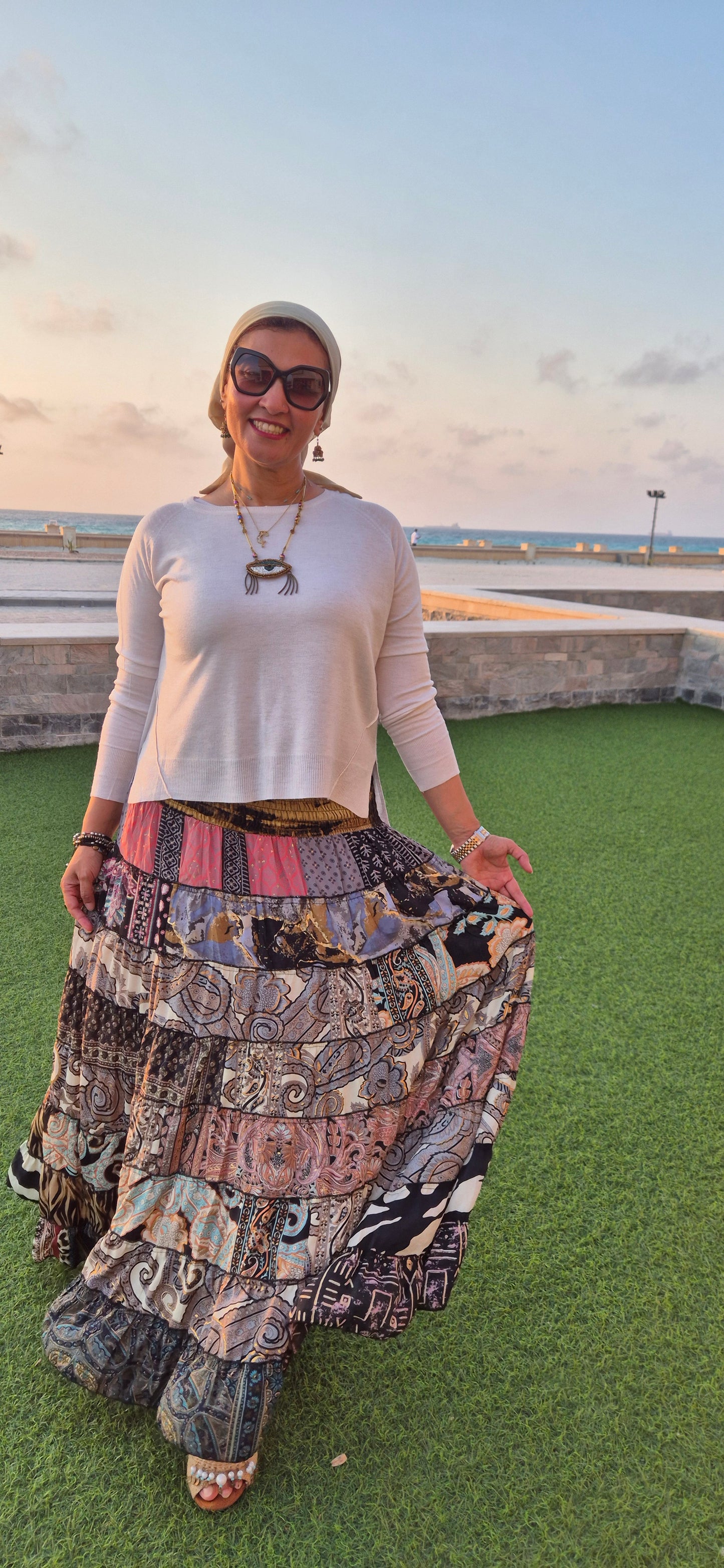 Pure Silk Skirt