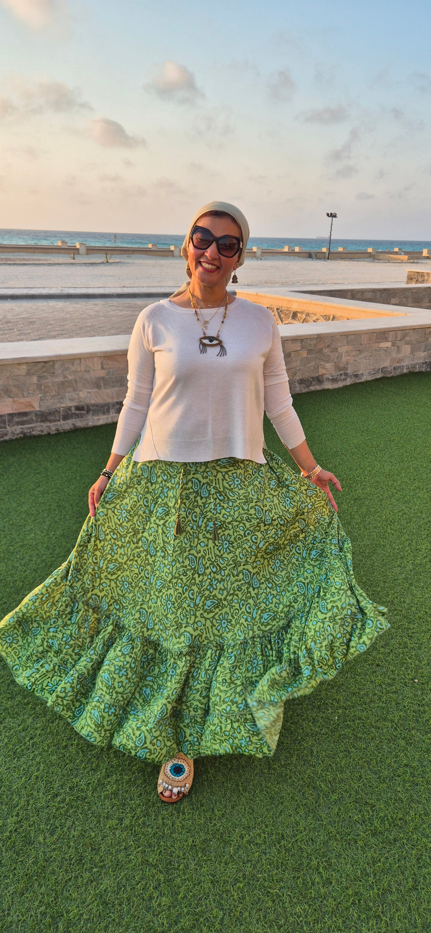 Pure Silk Skirt