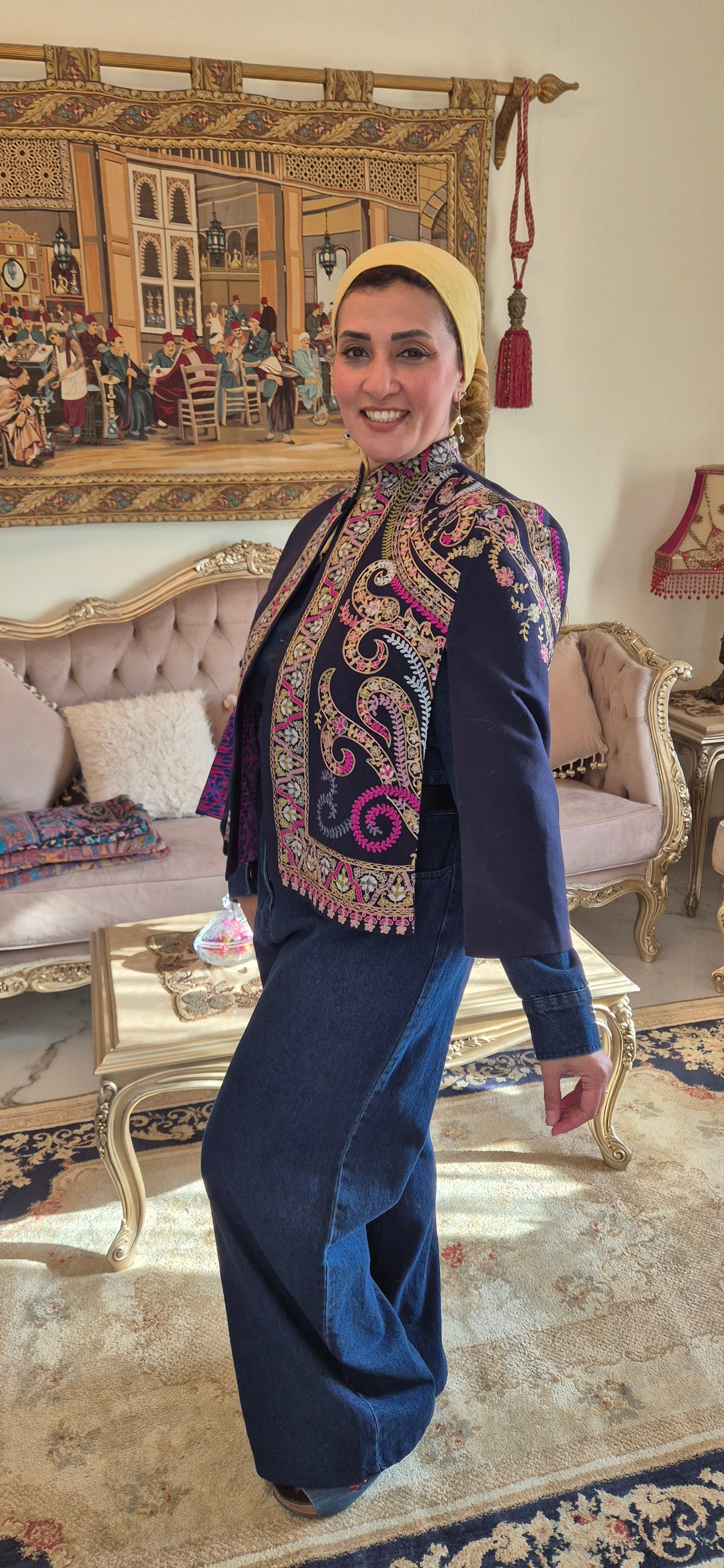 Double Face Cashmere/Silk Capes.