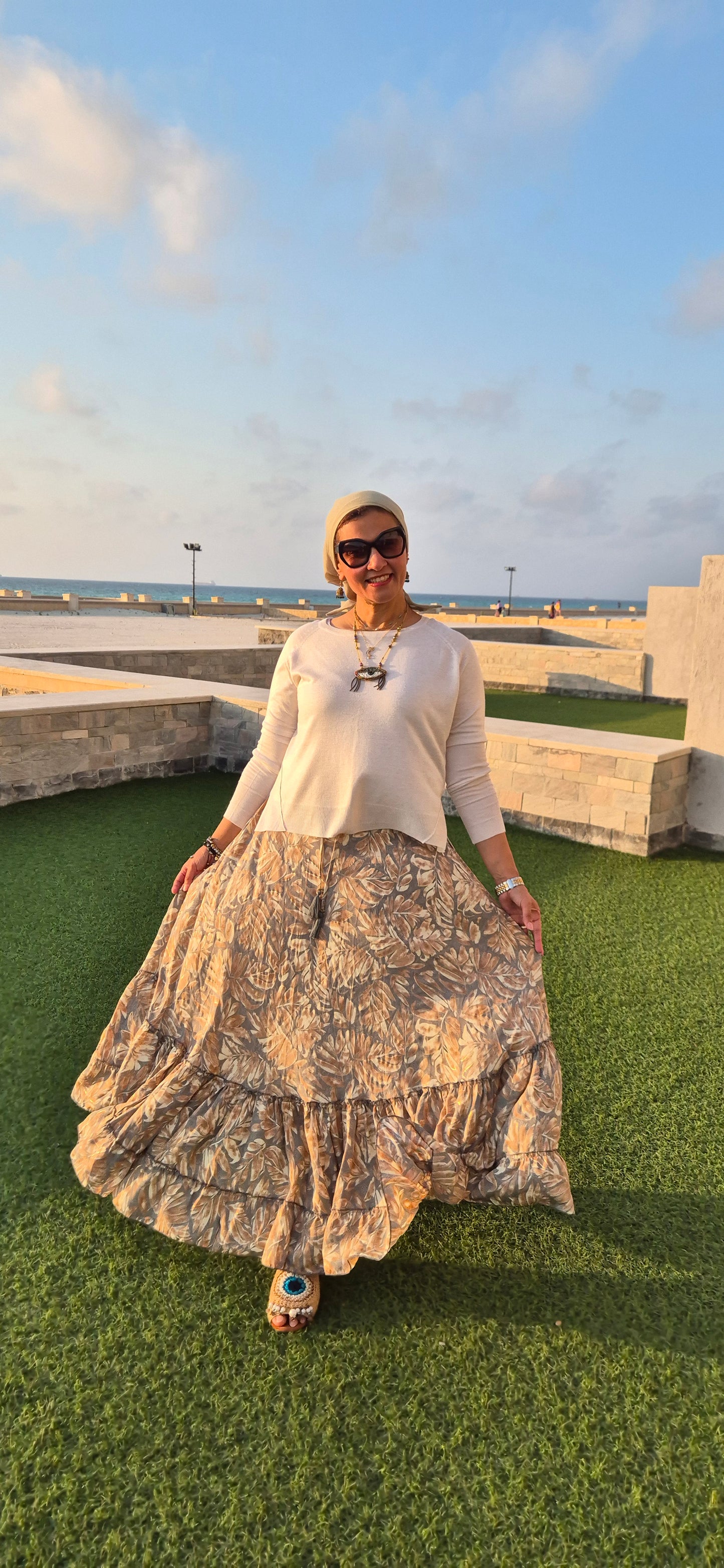 Pure Silk Skirt