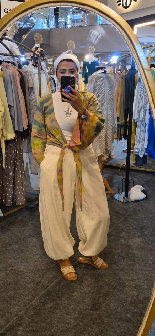 Short Tiedye Top