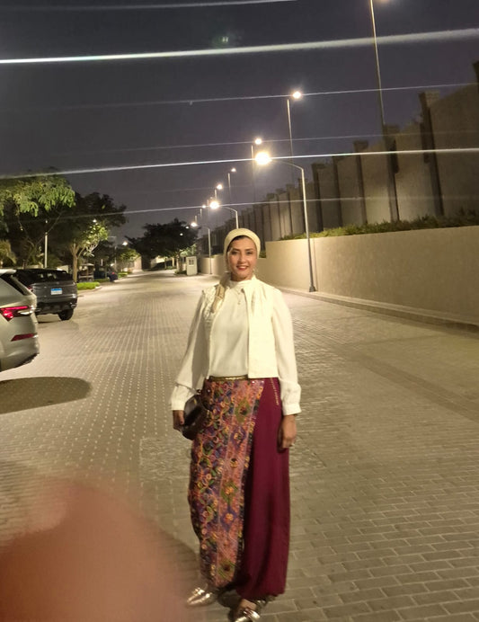 Embroidered Alaadin Pants