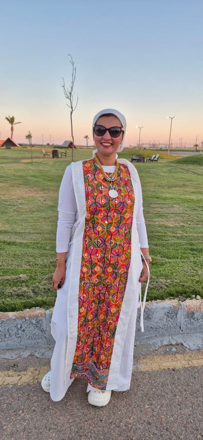 Embroidered Open-Sided Tunic