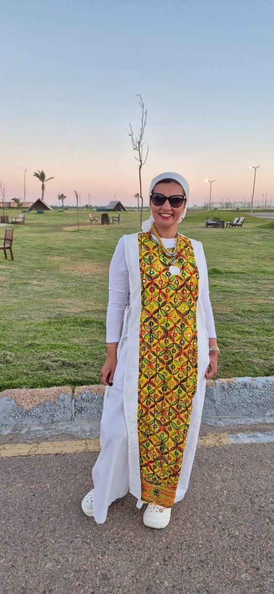 Embroidered Open-Sided Tunic