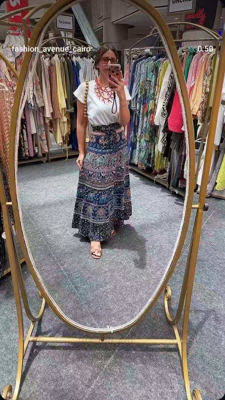 Wrap up Skirt Cotton