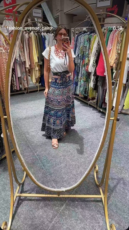 Wrap up Skirt Cotton