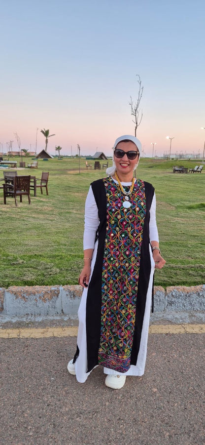 Embroidered Open-Sided Tunic