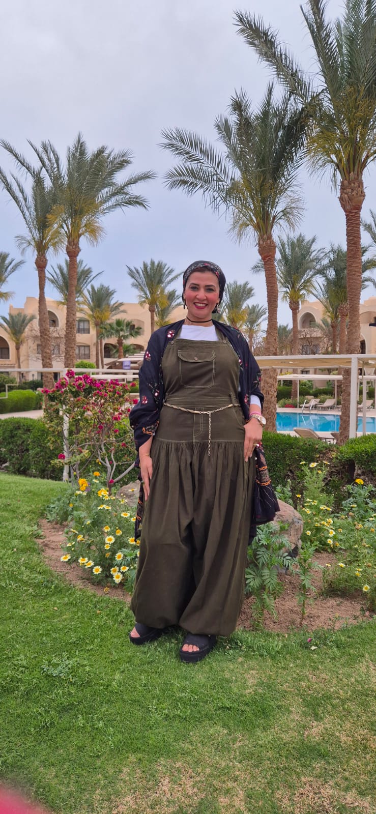 Aladdin Jumpsuit - Olive Green