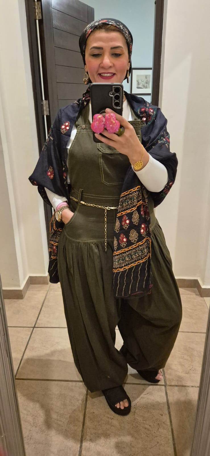 Aladdin Jumpsuit - Olive Green