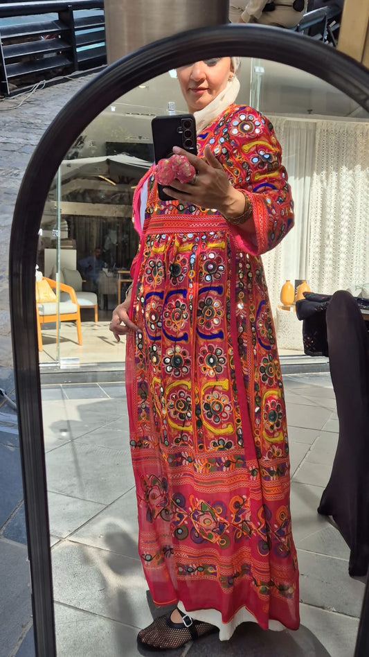 Fully Embroidered Kimonos.