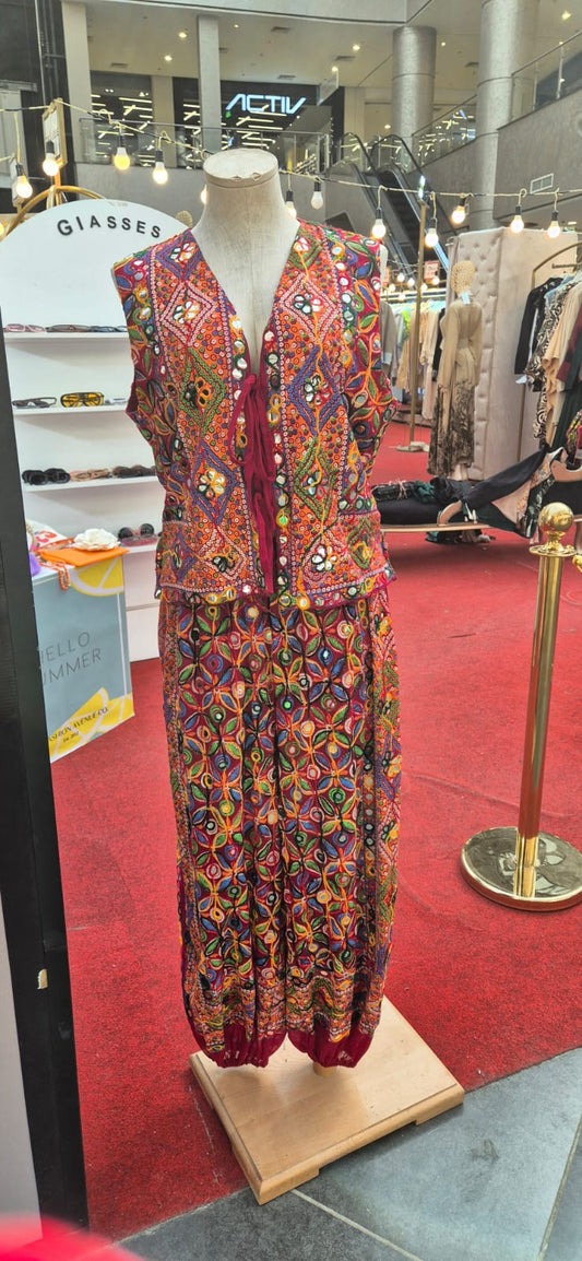 Embroidered Pants & Vests