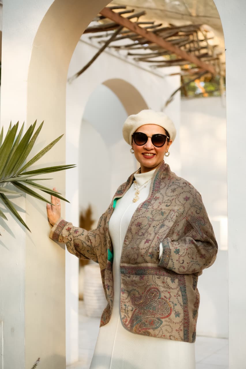 Multiway Cashmere Jacket.