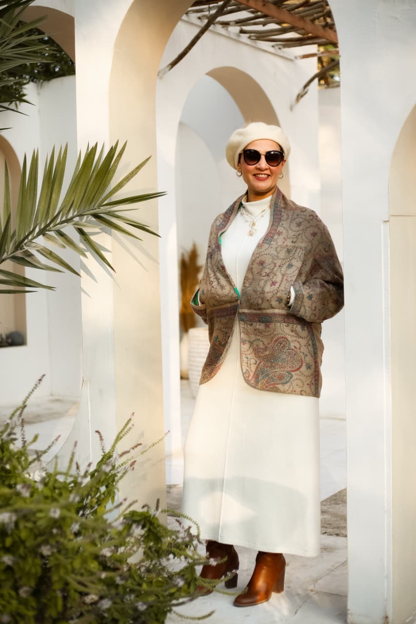 Multiway Cashmere Jacket.
