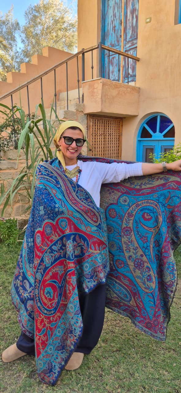 Reversible Pure Cashmere Shawls