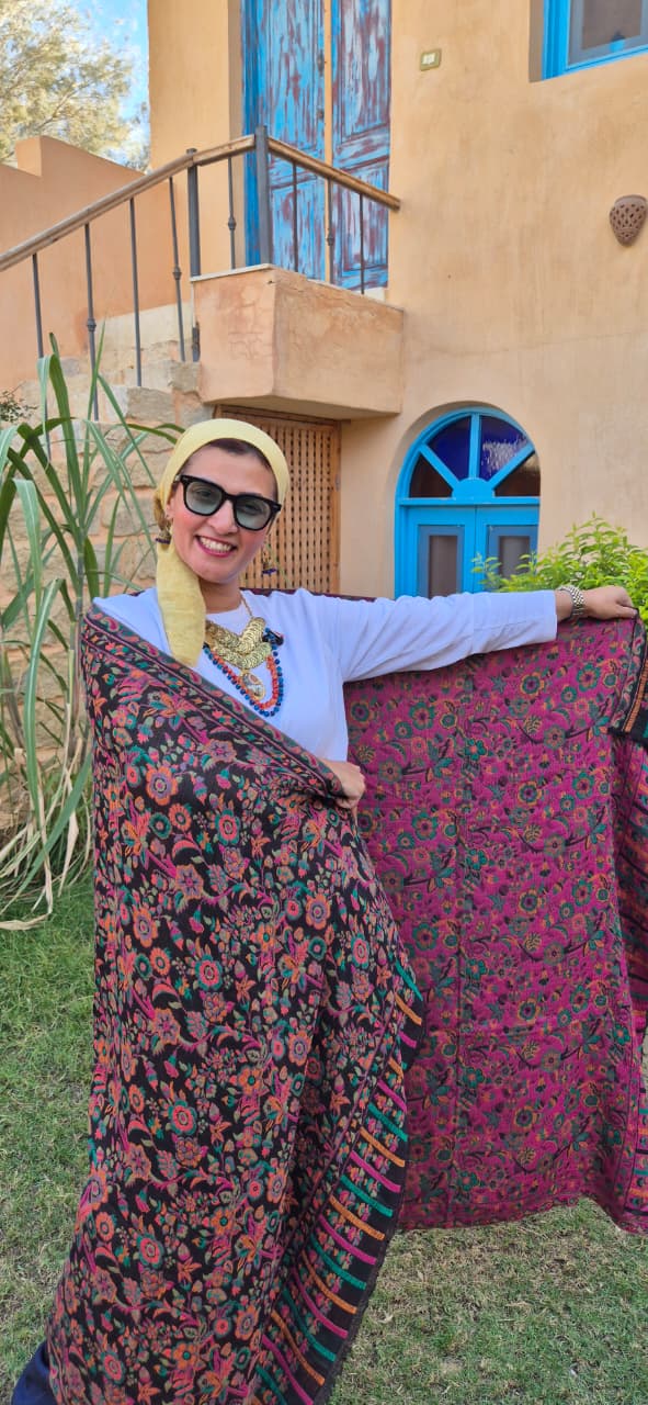 Reversible Pure Cashmere Shawls