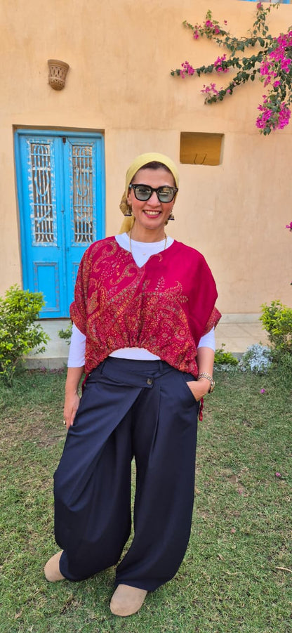 Pakistani Hand-Embroidery Multi-Way Jacket