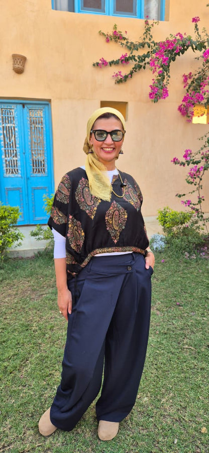Pakistani Hand-Embroidery Multi-Way Jacket