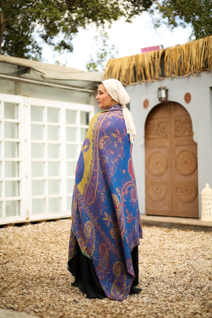 Double Face Cashmere Shawl - Big Size.