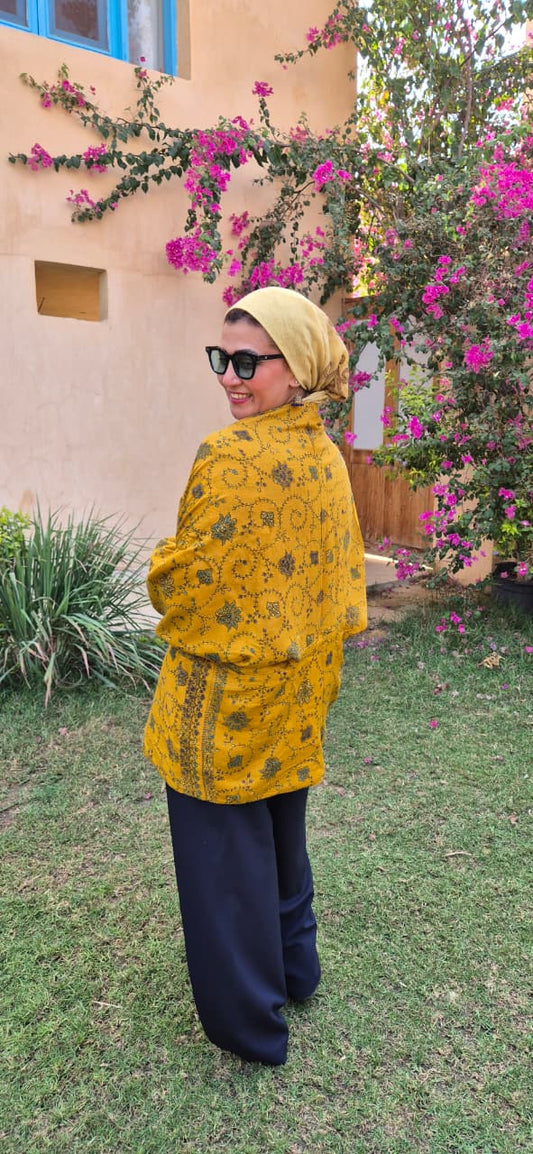 Pakistani Hand-Embroidery Multi-Way Jacket