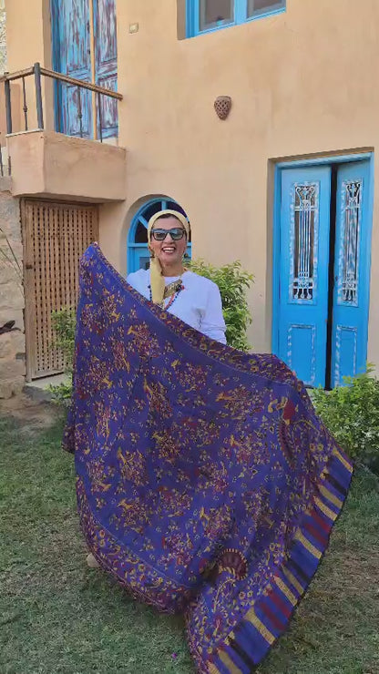 Reversible Pure Cashmere Shawls