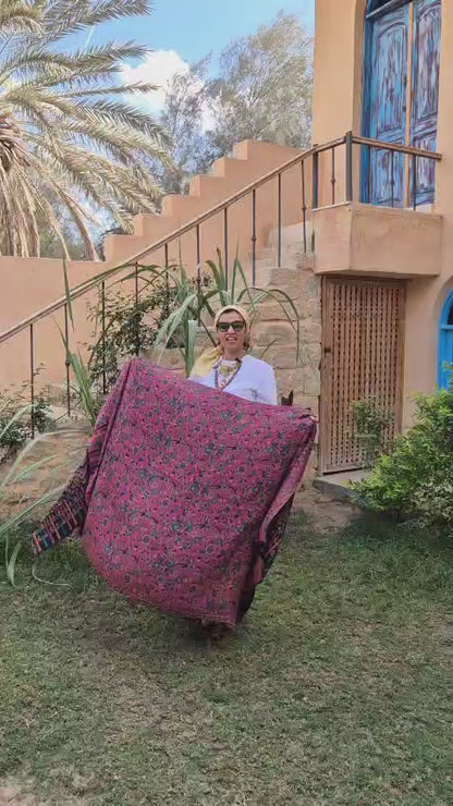 Reversible Pure Cashmere Shawls