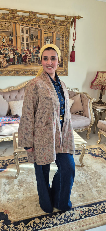 Double Face Cashmere / Silk Jacket