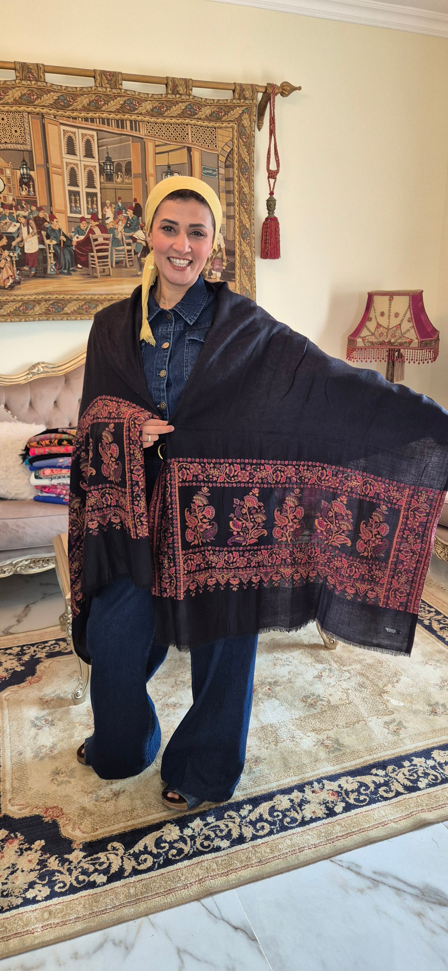 Fine Baby Cashmere Shawls.