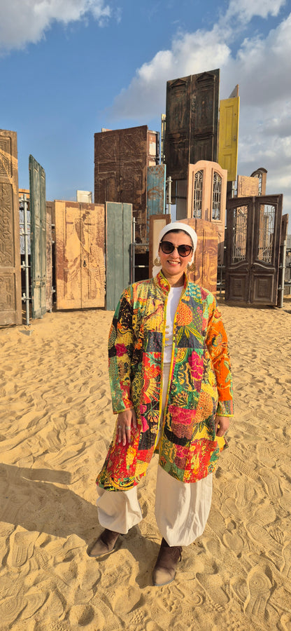 Kantha Patchwork Jacket