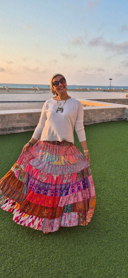 Pure Silk Skirt