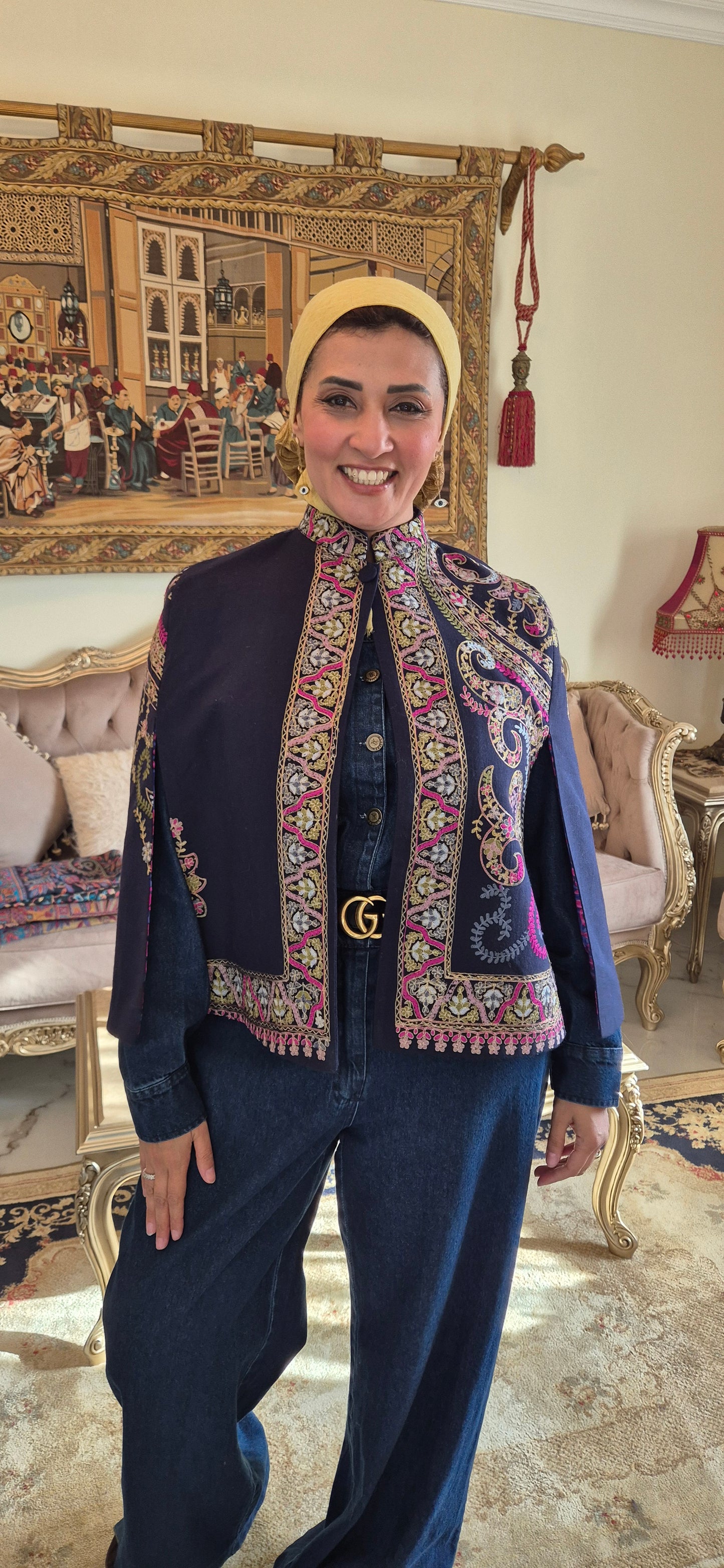 Double Face Cashmere/Silk Capes