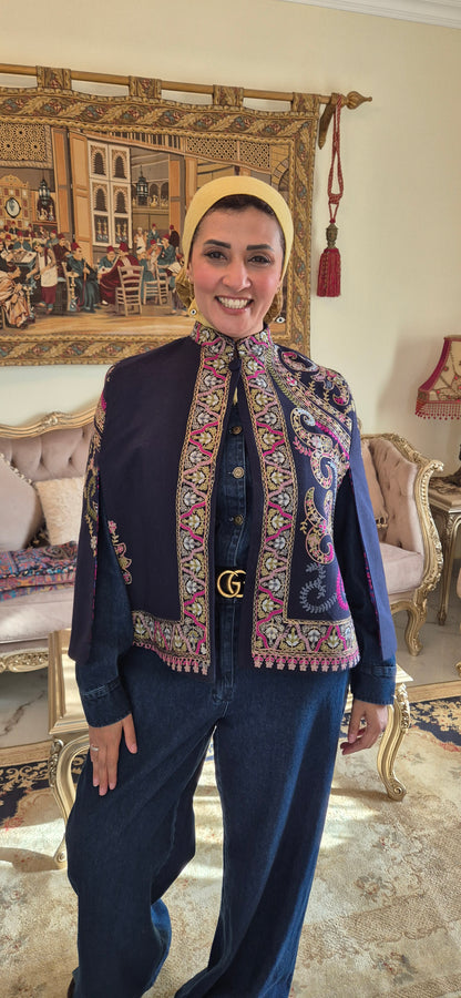 Double Face Cashmere/Silk Capes