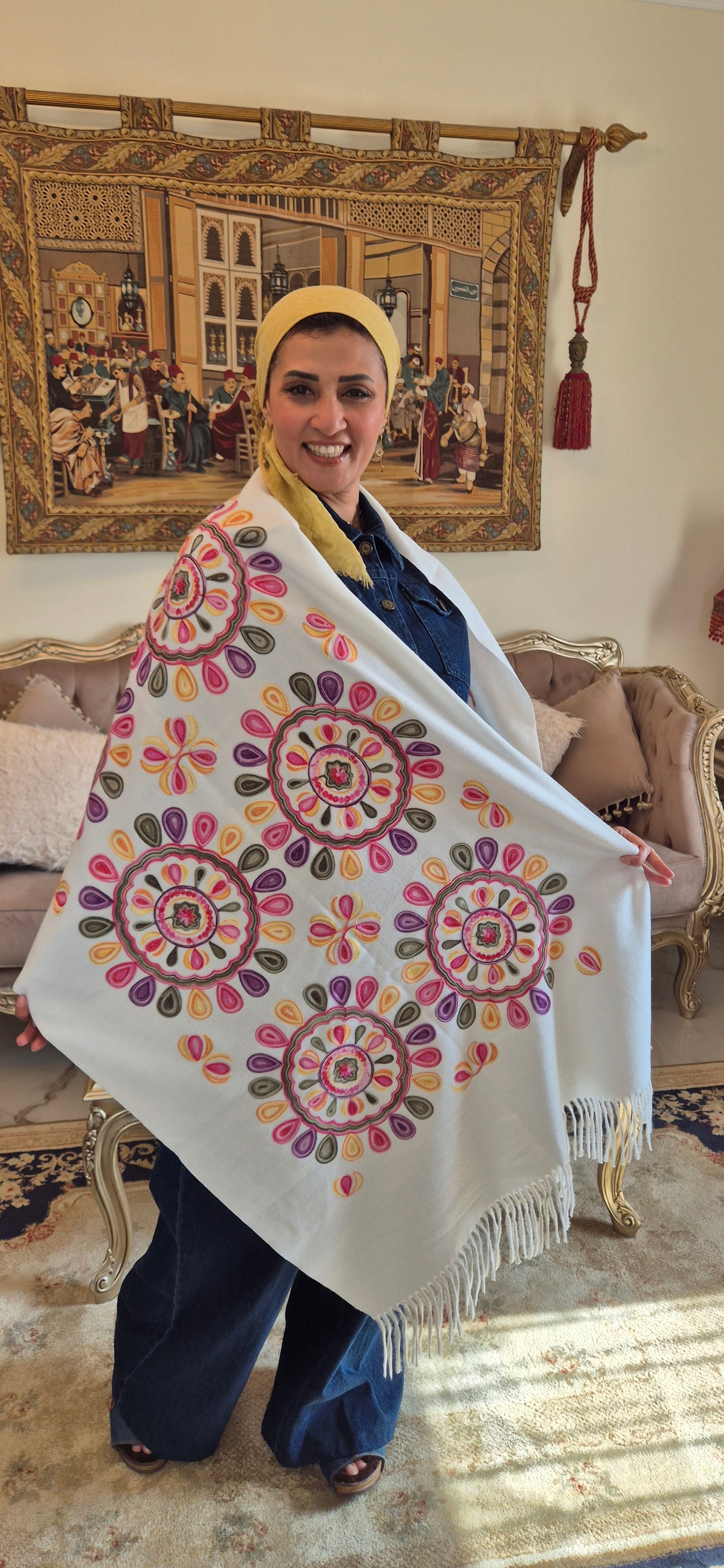Sun-Flower Shawl Collection