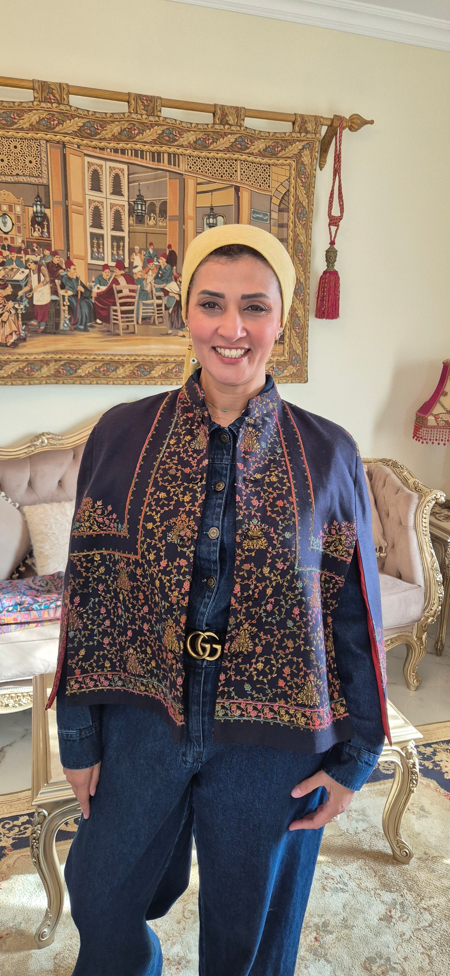 Double Face Cashmere/Silk Capes