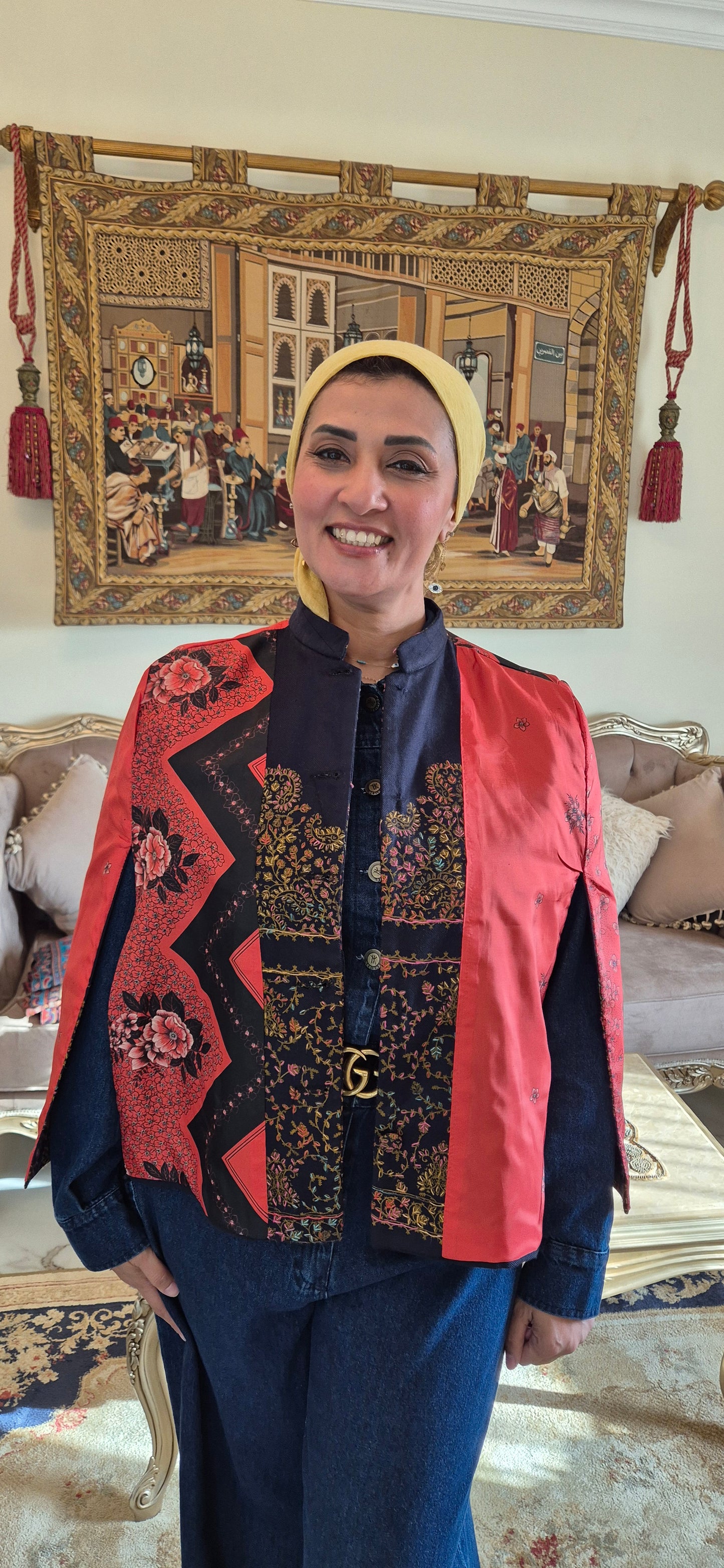 Double Face Cashmere/Silk Capes