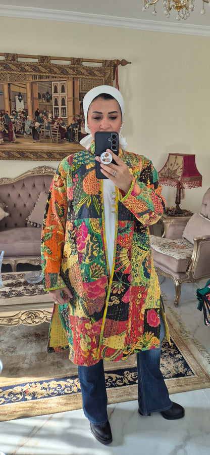 Kantha Patchwork Jacket