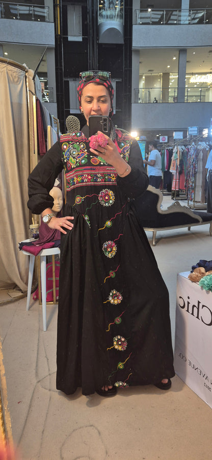 Light Cotton Embroidered Dress