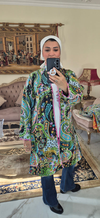 Kantha Patchwork Jacket