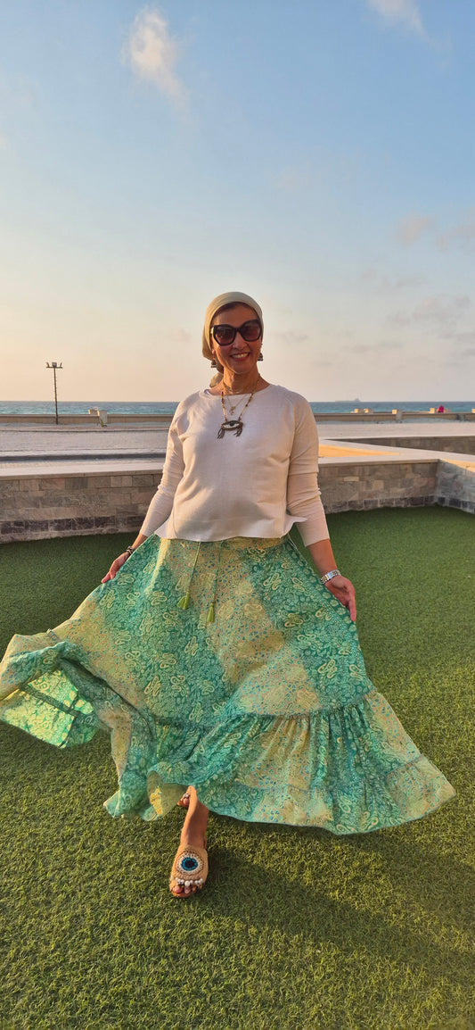 Pure Silk Skirt