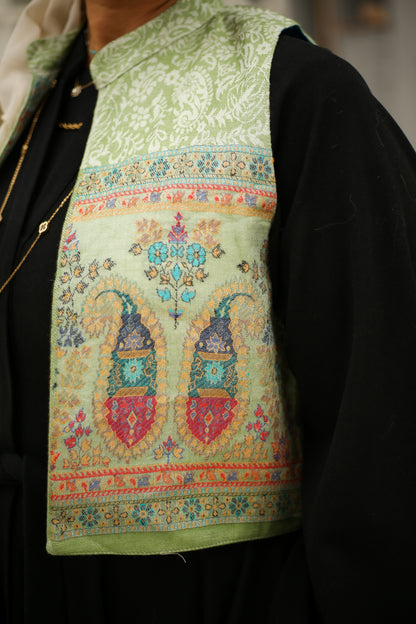 Double Face Cashmere / Silk Vest.